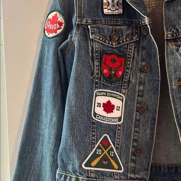 Hudson’s Bay Denim Jacket Canada Olympics medium - Picture 4 of 4